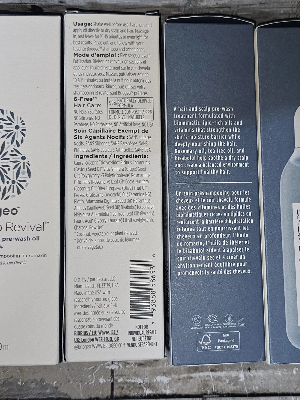 Briogeo Scalp Revival Rosemary Pre-Wash Oil — NIB